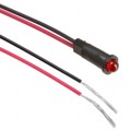 5580101027F - LED PMI .158" RED PVC FREE