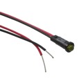 5581201027F - LED PMI SNAP-IN YELLOW PVC FREE
