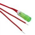 FL1P-6QW-1-G110V - LED GRN 6MM SNAP 110VAC/DC STK