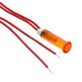 FL1P-6QW-2-Y24V - LED YEL 6MM SNAP 24VAC/DC STK