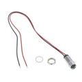 FL1M-8CW-4-G3V - LED GRN 8MM NUT 3VDC STK