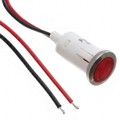 FL1P-12QW-2-R12V - LED RED 12MM SNAP 12VAC/DC STK