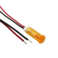 QS63XXO24 - INDICATOR 6MM FIXED ORA 24V WIRE