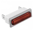 2330QD1 - INDICATOR NEON RED PANEL MNT