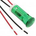 QS103XXHG220 - INDICATOR 10MM FIXED HI GRN 220V