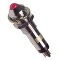 6071112130 - LED PNL MT 7MM 12V CHROME RED