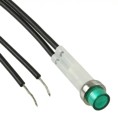 LE2951WL5G - LED PNL MNT 125/250V GREEN