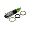 FL1M-12SJ-1-G12V - LED GRN 12MM NUT 12VAC/DC STK