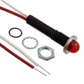 6091M1-12V - INDICATOR SOLID STATE RED PNL MT