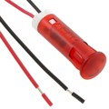 QS83XXHR110 - INDICATOR 8MM FIXED HI RED 110V