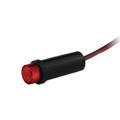 91W-NWR12H-CRO - PMI LED .290" HI-HAT RED