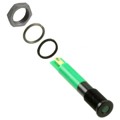 Q6F1BXXG12E - INDICATOR 12V 6MM FLUSH GREEN