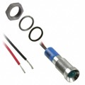 Q6R3CXXB24E - LED PANEL MOUNT INDICATOR BLUE