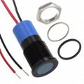 Q14F3BXXB24E - LED PM INDICATOR FLUSHED BLUE