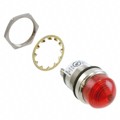 5563504324F - LED 1" DOME RED PMI 24V C1D2