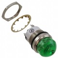 5563604324F - LED 1" DOME GRN PMI 24V C1D2