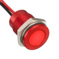 Q14F5ARXXHR24E - INDICATOR 24V 14MM FLUSH RED