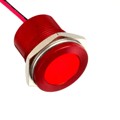 Q22F5ARXXSR12AE - INDICATOR 12V 22MM FLUSH RED