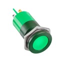 Q22F1AGXXSG110E - INDICATOR 110V 22MM FLUSH GREEN
