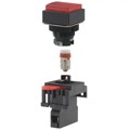 M22-CR-T1 - PILOT LIGHT SQUARE RED 110VAC