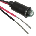 5595601027F - LED PMI SNAP-IN GRN PVC FREE