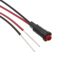 5581101027F - LED PMI SNAP-IN RED PVC FREE