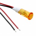 FL1P-10QW-1-Y24V - LED YEL 10MM SNAP 24VAC/DC UL ST