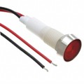 FL1P-10NW-4-R12V - LED RED 10MM NUT 12VAC/DC STK