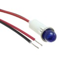 1092A6-12V - PMI RND .5" LED 12V WIRE HI-DOME