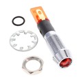 FL1M-8CJ-2-R24V - LED RED 8MM NUT 24VAC/DC STK