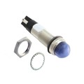 6563404304F - LED 1/2" DOME BLUE 24VDC TERM