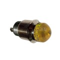 6303703304F - 30MM DOM YL 12VDC W/TERM