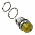 5563707304F - LED PNL MT 1" WT DOME YELLOW