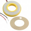 QH22057YC - 22MM HALO YLW BODY FROSTED LENS