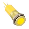 Q14F1AYXXHY24E - INDICATOR 24V 14MM FLUSH YELLOW