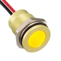 Q14F5AYXXHY220E - INDICATOR 220V 14MM FLUSH YELLOW