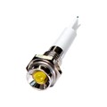 M06P-24Y - LED 6MM PROTRUDE 24VDC YELLOW
