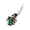 M06P-24G - LED 6MM PROTRUDE 24VDC GREEN