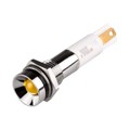 M08P-03Y - LED 8MM PROTRUDE 3VDC YELLOW