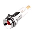M10P-10R - LED 10MM PROTRUDE 110V RED