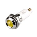 M12R-10Y - LED 12MM ROUND 110V YELLOW