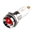 E12P-24R - LED 12MM PROTRUDE 24VDC RED IP67