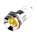 E16P-24Y - LED 16MM PROTRUDE 24VDC YLW IP67
