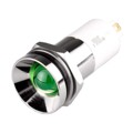 E16P-12G - LED 16MM PROTRUDE 12VDC GRN IP67