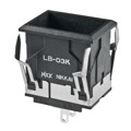 LB03KW01 - IND PB RECT SILVER SLD LB SER