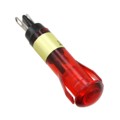6081132240F - LED PNL IND 8MM RED 24V SNAP-FIT