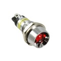 6072112110F - LED PNL IND 7MM RED RECESS