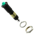 6091222130F - LED PNL MT 9MM 12V BLACK GREEN