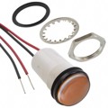 5571705203F - LED PNL MT 11/16" 24V WT YELLOW