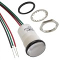 5571412203F - LED PNL MT 11/16" 5V WT RED/GRN